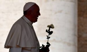 Papa Francisco, que foi vítima de um AVC e acabou falecendo.