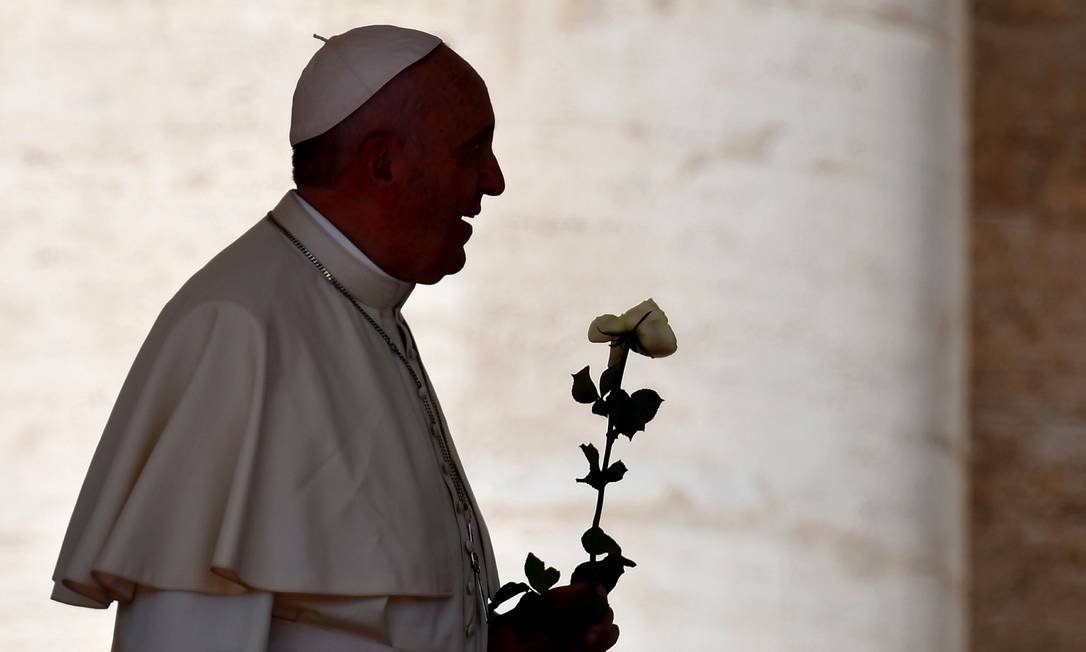 Papa Francisco, que foi vítima de um AVC e acabou falecendo.