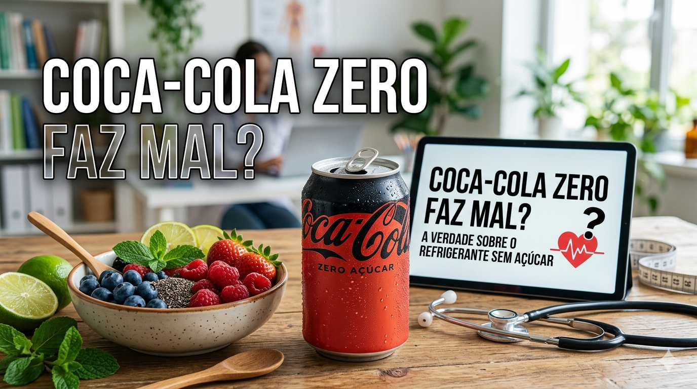 Coca cola zero faz mal?
